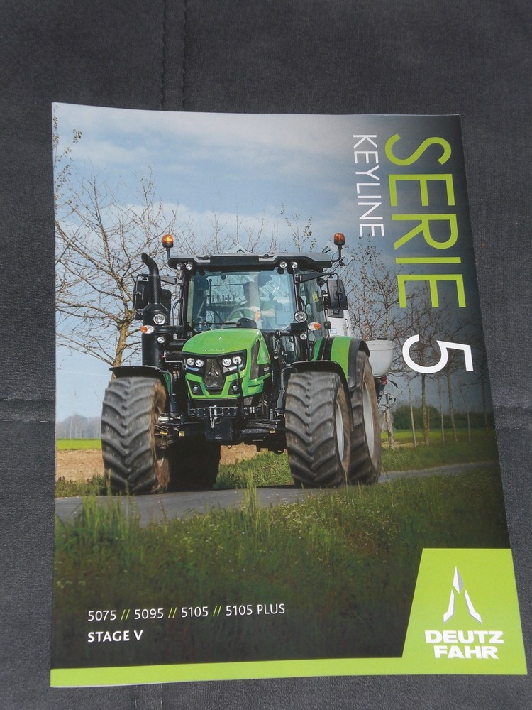 Deutz-Fahr Series 5 Keyline Tractor Brochure from 04/2024 (DF 306)