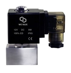 1/4″ Inch High Pressure 217 PSI Stainless Electric Solenoid Valve 12V DC NC