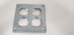 THOMAS & BETTS IBERVILLE BC8371 4″ RECEPTACLE COVER, 2 DUPLEX, NNB