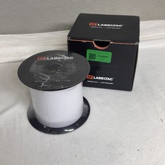 LabelTac LT402RP White Label 4″x75′ Indoor/Outdoor Temp Range -40 to 215 Deg