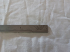 L.S. Starrett 6″ No. 122 Inside / Outside Vernier Caliper in original box