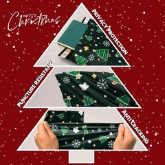 Christmas Poly Mailer 12×15.5 Inch 50 Pcs, Waterproof Shipping Bags for Cloth…