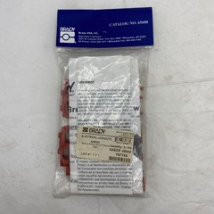 PACK OF 6 BRADY 65688 Single Pole Circuit Breaker, Electrical Lockouts, RED