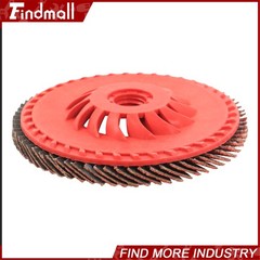 Findmall 10 PCS 4-1/2″ x 7/8″ 40 Grits Type 29 Ceramic Grain Flap Sanding Discs