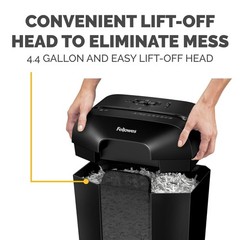 Fellowes 8MC Shredder 8 Sheet Micro-Cut Paper Shredder – Medium Use (LX41RS)™