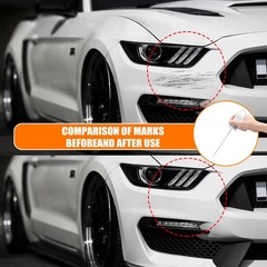 Touch Up Paint Pen for Ford Premium Car Scratch Repair & Ingot Silver Metallic