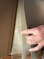 Filmsource Transparent Plastic Sheets 8.5 x 14 in 100 Sheets