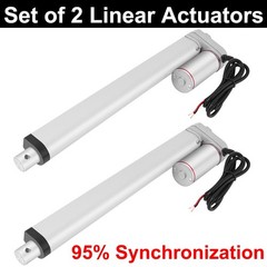 US 2″-18″ Inch Stroke Linear Actuator 1500N/330lbs Pound Max Lift 12V DC Motors