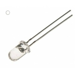 Clear Blue LED 5mm T1-3/4 460nM Super Bright Transparent 10x 25x 50x Pkgs