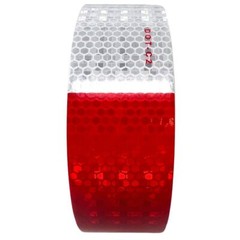 Conspicuity Tape DOT-C2 Reflective Truck Trailer Safety Red White: 1″/2″/3″ Wide