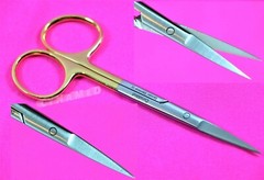 NEW Premium GERMAN TC Iris Scissors 4.5″ Straight Surgical Dental Instruments