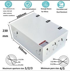 400A Generator Transfer Switch 96000W high-Power Double-Throw Safety 120V/240V