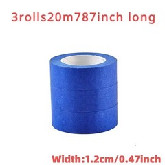 3 Rolls Blue Painter’s Tape Masking Tape Clean Removal New