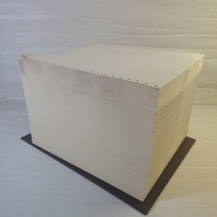 9.5×11 100 Sheets 3-Ply 2 Copies Carbonless Continuous Forms Computer Paper