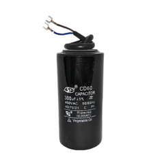 CD60 Motor Water Pump Starting Capacitor 75/100/150/200/250/300/350~600UF 450V