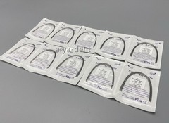 Dental Orthodontic Arch Wire Super Elastic NITI Round Rectangular Natural Form