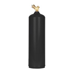 New 10 Cu Ft MC Acetylene Steel Gas Cylinder Tank with CGA200 Valve And Acetone