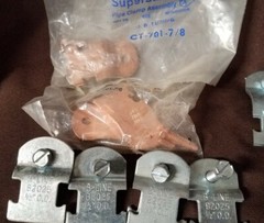 123 Strut Pipe Clamps 1/2″ Rigid – 1-3/8″ OD, Rigid, CT, Multiple Brands