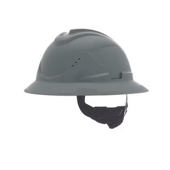 Msa Safety 10215836 V-Gard C1 Full Brim, Vented, Fas-Trac Iii, Type 1, Class C,