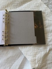 Hallmark Classic Address Book Faux Leather Ringbound Free Shipping