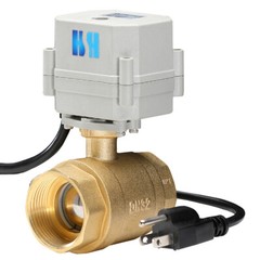 110V/230VAC 1-1/4″ DN32 2 Way Motorized Normally Closed Electrical Ball Valve
