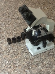OMAX M82E 40X-2000X LED Binocular Compound Microscope + A3503S Digital camera LN