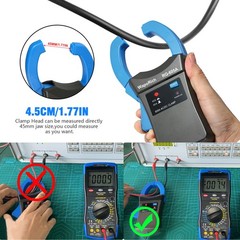 Digital Multimeter True RMS 600A DC/AC Current 6000 Counts w/ Temperature & NCV
