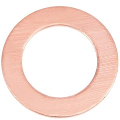 10pc M10 10mm x 16mm x 1.5mm Copper Crush Washer Seal Oil Gasket Banjo Bolt ATV