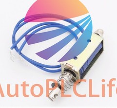 1PCS JF-0530B DC12V 300mA 5N/10mm Pull-Push-Type DC Solenoid Electromagnet M