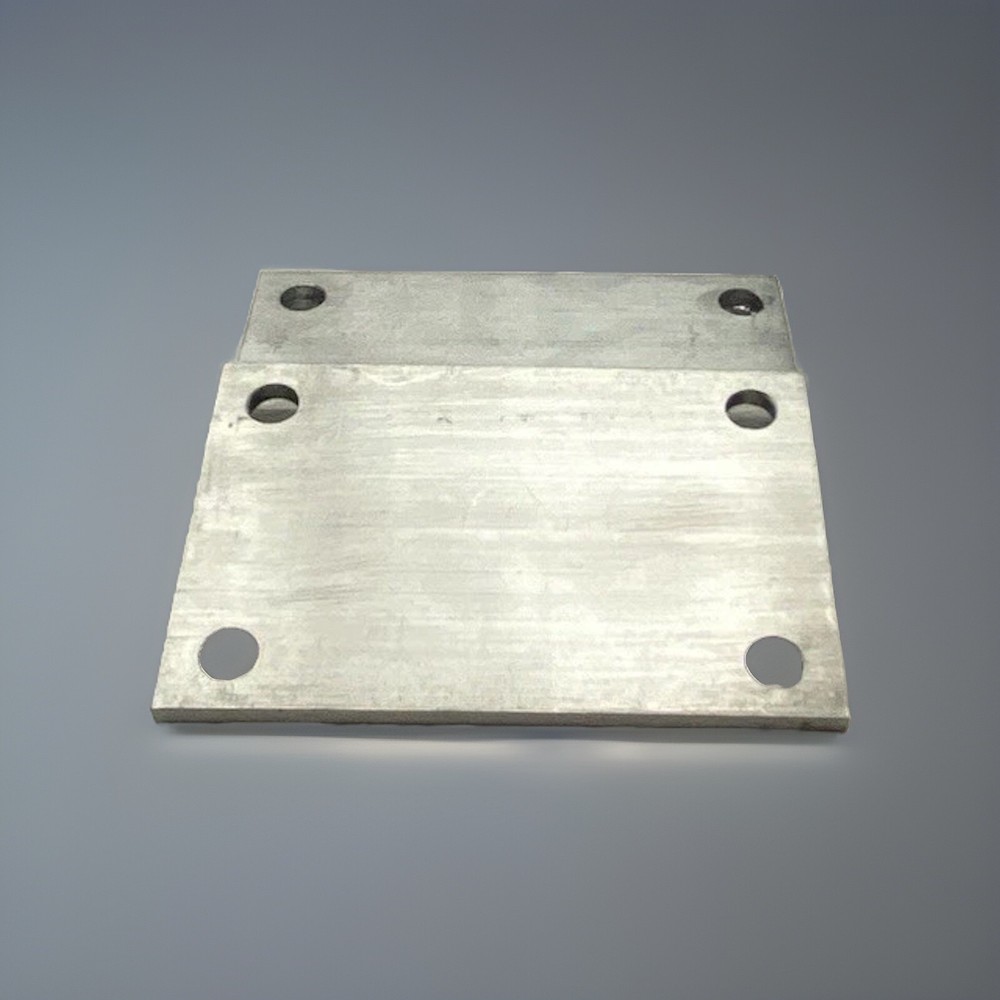 .125 1/8” Aluminum 3” X 2” / 1/4 Holes (3) Pack 6061 Mounting Brackets Fasteners