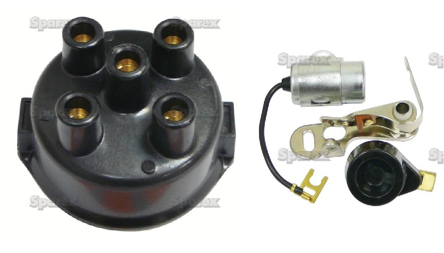 Ignition Tune-Up Kit & Distributor Cap for John Deere Tractor JD 1010 2010 3010+