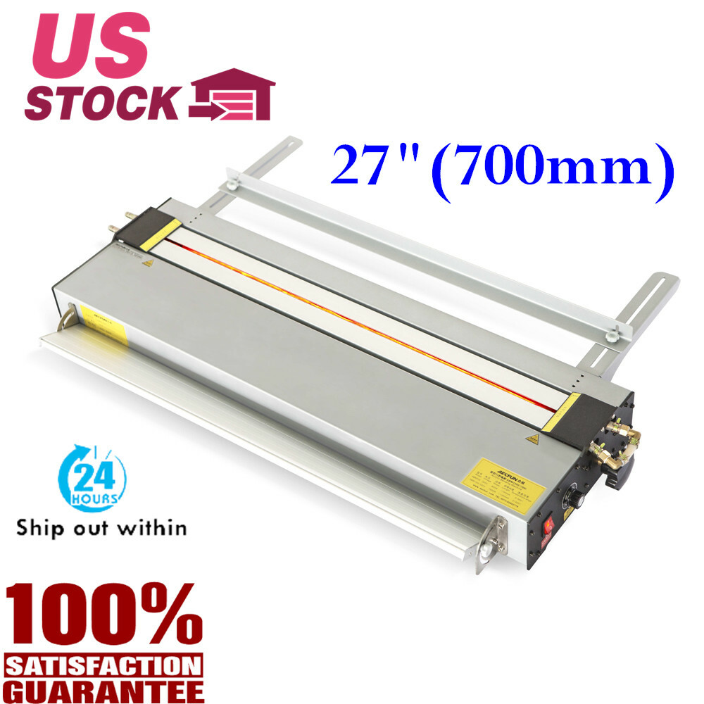 USA! Upgraded 27inch Acrylic Lightbox Plastic PVC Bending Machine bender Heater