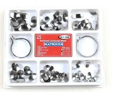 Dental Matrix Bands Sectional Contoured Matrices Wedges Ring NO1.398 100pc/box
