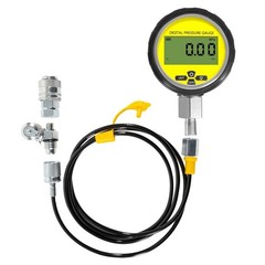 10000PSI Digital Hydraulic Pressure Gauge Test Coupling Kit 1/4 NPT 700BAR/70Mpa