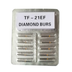 200Pcs/20Packs Dental Diamond Burs FG 1.60mm for High Speed Handpiece 214types
