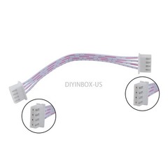 JST-XH2.54mm Pitch Connector Cable 2/3/4/5/6/7/8/9/10/11/12 Pin Female to Female
