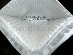 10 Poly Bubble Envelopes #00 / 5”x 10” Self-sealing Mailers ~ Made in the USA