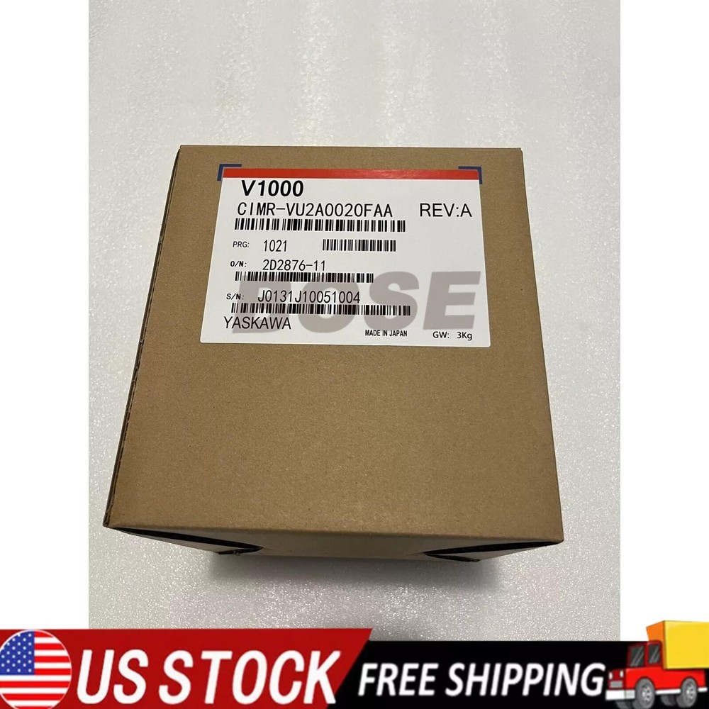 NEW Yaskawa CIMR-VU2A0020FAA Inverter 1-Year Warranty Expedited Delivery