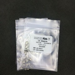 Dental Orthodontic Buccal Tubes 1st 2nd Molar Roth/MBT 022 Bondable Non-Conv