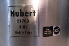 Hubert 21708 3L Lever Airpot