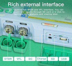 4 Wavelengths QX50 SM MM Singlemode and Multimode OTDR 850/1300nm+1310/1550nm