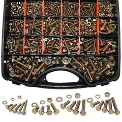 1020PCS Grade 8.8 Metric Bolt Assortment Kit M4 M5 M6 M8 Hex Bolts Nuts Washer