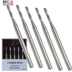 Dental FG 557 SL Surgical Carbide Burs Friction Grip Beaver FGOS XL 557 25mm