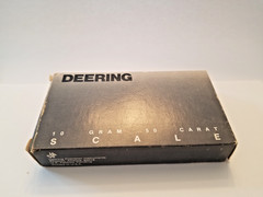 Deering 10 Gram 50 Carat Portable Balance Scale – Vintage Scale