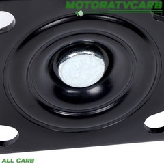 ALL-CARB 6 Inch Caster Wheels Set of 4 (2 Swivel & 2 Fixed), Heavy Duty Casters
