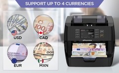 VC-3 Money Counter Machine Mixed Denomination Bill Value Counting Cash Counter