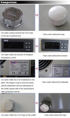 CW-3000DG Industrial Water Chiller for 60W / 80W CO2 Laser Tube CNC Engraving