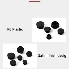Plastic/Stainless Round End Cap For Tubing Pipe Inserts Bungs Feet Blanking Plug