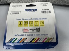 Brother P-Touch TZe-231 Label Tape 1/2″ 12mm Black on White 2 Pack 26.2ft Value
