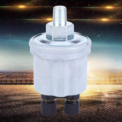 1/8-27 NPTF Oil Pressure Sensor, Thread Oil Pressure Sensor Sender Unit 0-10 Bar